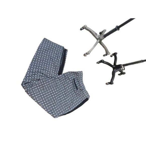 Susan Graver Size 3X Black White Print Plus Size Flowy Pants - Picture 3 of 3